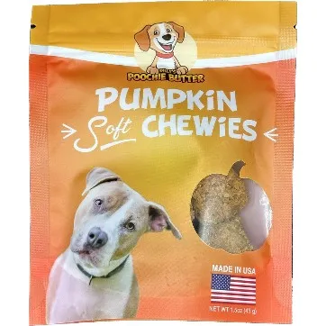 1ea 1.5oz Poochie Butter Pumpkin Soft Chewies - Health/First Aid